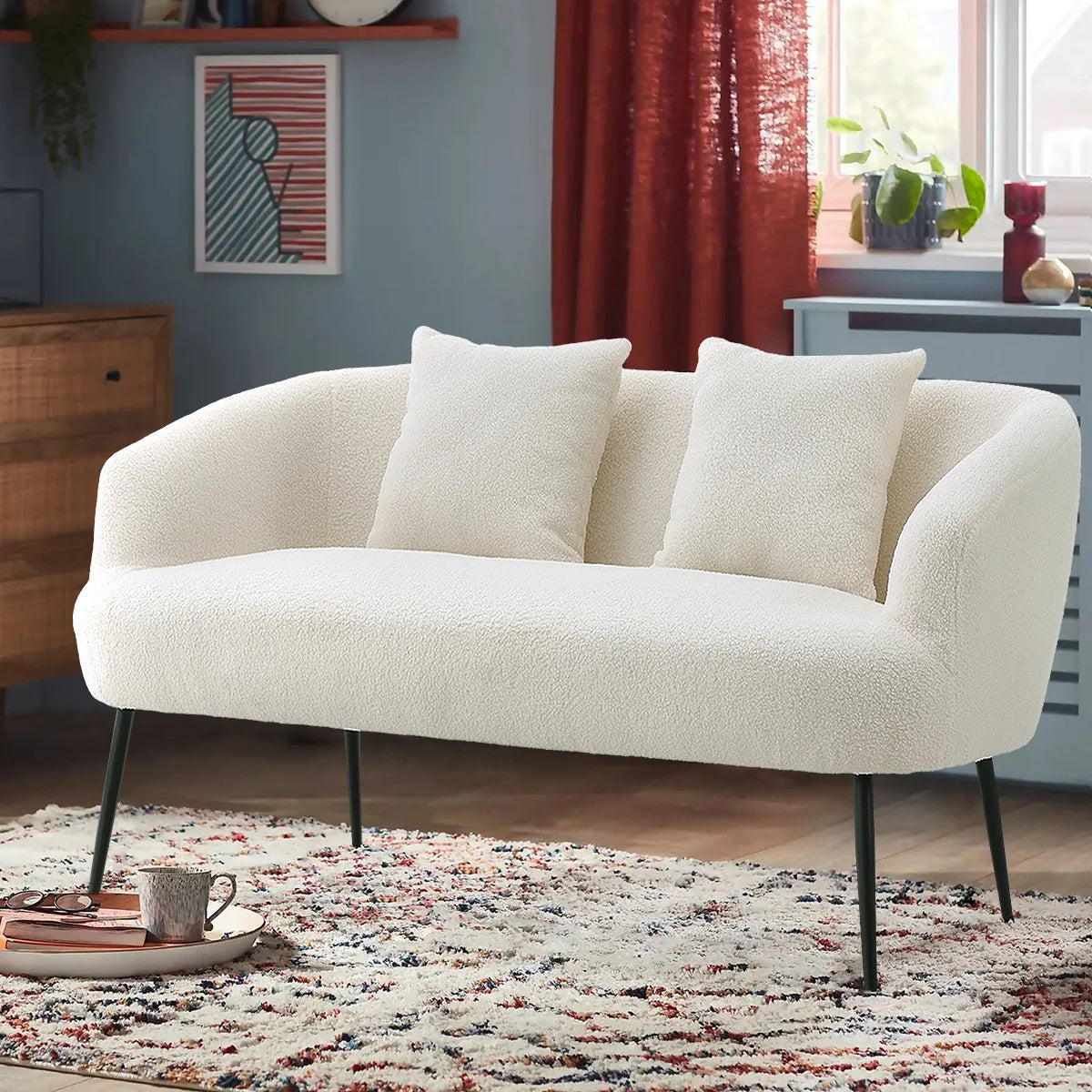 Margaret Loveseat – Cloud-Like Softness, Contemporary Charm